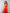 ELAGIA red 3-piece suit accessories view with belt detail and coordinating vest over wide-leg pants