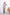 ELAGIA Silver Long Sleeves V-Neck Dress lifestyle shot styled as 3 piece women's suit alternative