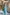 ELAGIA mint bow top & wide-leg pants 2-piece set, front view - purple business suit women style