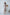 Beige Alexa Queen Anne Neckline Midi Dress - side view | ELAGIA