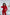 ELAGIA red crop jacket suit 2-piece front view - stylish 3 piece women's suit for professional wear