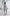 ELAGIA sky-blue crop jacket women's business suit - back view showing tailored construction and fit