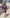 ELAGIA bordeaux satin mini dress - side profile view showing purple business suit women's silhouette and fit