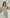 ELAGIA Beige Puffed Sleeve Midi Dress back angle - 3 piece women's suit purple business suit women design