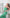 Green Puffed Sleeve Midi Dress