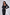 ELAGIA Black Square Neck Backless Midi Dress worn casually - purple business suit women versatile styling