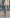 ELAGIA emerald long sleeve midi dress side view - purple business suit women inspired professional midi dress