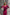 ELAGIA fuchsia maxi dress styled with accessories - 3 piece women's suit professional look alternative