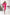 ELAGIA crimson belted midi dress styled shot - office-ready purple business suit women aesthetic