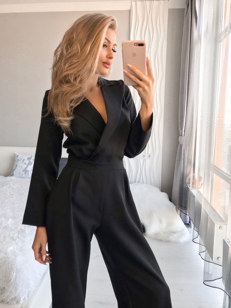 Black Bridal Jumpsuit