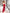 ELAGIA red high waist fitted flared pants back view - 3 piece women's suit purple business suit women