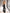 ELAGIA black high waist fitted flared pants front view - part of 3 piece women's suit purple business suit women