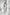 ELAGIA sky-blue satin corseted sleeveless dress styled on model - purple business suit women look