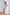 ELAGIA lavender striped linen top and shorts 2-piece set - front view womens red suit set in purple tones