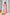ELAGIA dusty pink polka dot suit set side angle showing silhouette and drape 3 piece women's suit