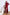 Bordeaux Long Sleeve Thigh-Slit Maxi Dress - view 9 | ELAGIA