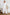 White Long Sleeve Thigh-Slit Maxi Dress - close-up detail | ELAGIA