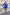 ELAGIA Blue Satin Long Sleeve Mini Dress front view - purple business suit women styled in cobalt blue