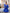 ELAGIA Blue Satin Long Sleeve Mini Dress side angle - 3 piece women's suit alternative in lustrous satin
