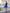 ELAGIA Blue Satin Long Sleeve Mini Dress detail shot - purple business suit women's dress with fitted sleeves