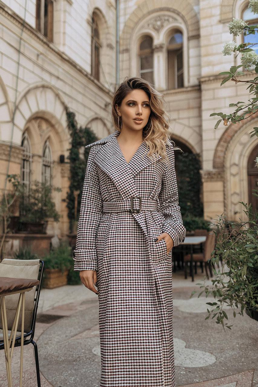 Checked coats 2019 online