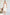 ELAGIA white satin corseted strapless dress full length view on model showing elegant fit