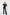 ELAGIA black shawl lapel suit 2-piece jacket interior lining detail - tailored 3 piece women's suit craftsmanship