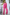 ELAGIA Crimson Double Breasted 3 piece women's suit front view - purple business suit women with blazer and pants