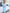 ELAGIA sky-blue square neck puff-sleeve midi dress back view - 3 piece women's suit purple business suit women