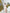 ELAGIA beige puff sleeve belted dress lifestyle styling shot 3 piece women's suit versatile wear