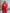 ELAGIA red belted wide-leg suit 2-piece close-up view - 3 piece women's suit purple business suit women