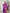 ELAGIA fuchsia silk long sleeve maxi dress - front view of elegant purple business suit women's formal wear