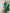 ELAGIA Emerald Silk Long Sleeve Maxi Dress detail shot of sleeve and neckline - 3 piece women's suit design