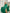 ELAGIA Emerald Silk Long Sleeve Maxi Dress full length styled shot - purple business suit women formal wear