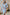 ELAGIA sky-blue satin long sleeve midi dress front view - 3 piece women's suit purple business suit women
